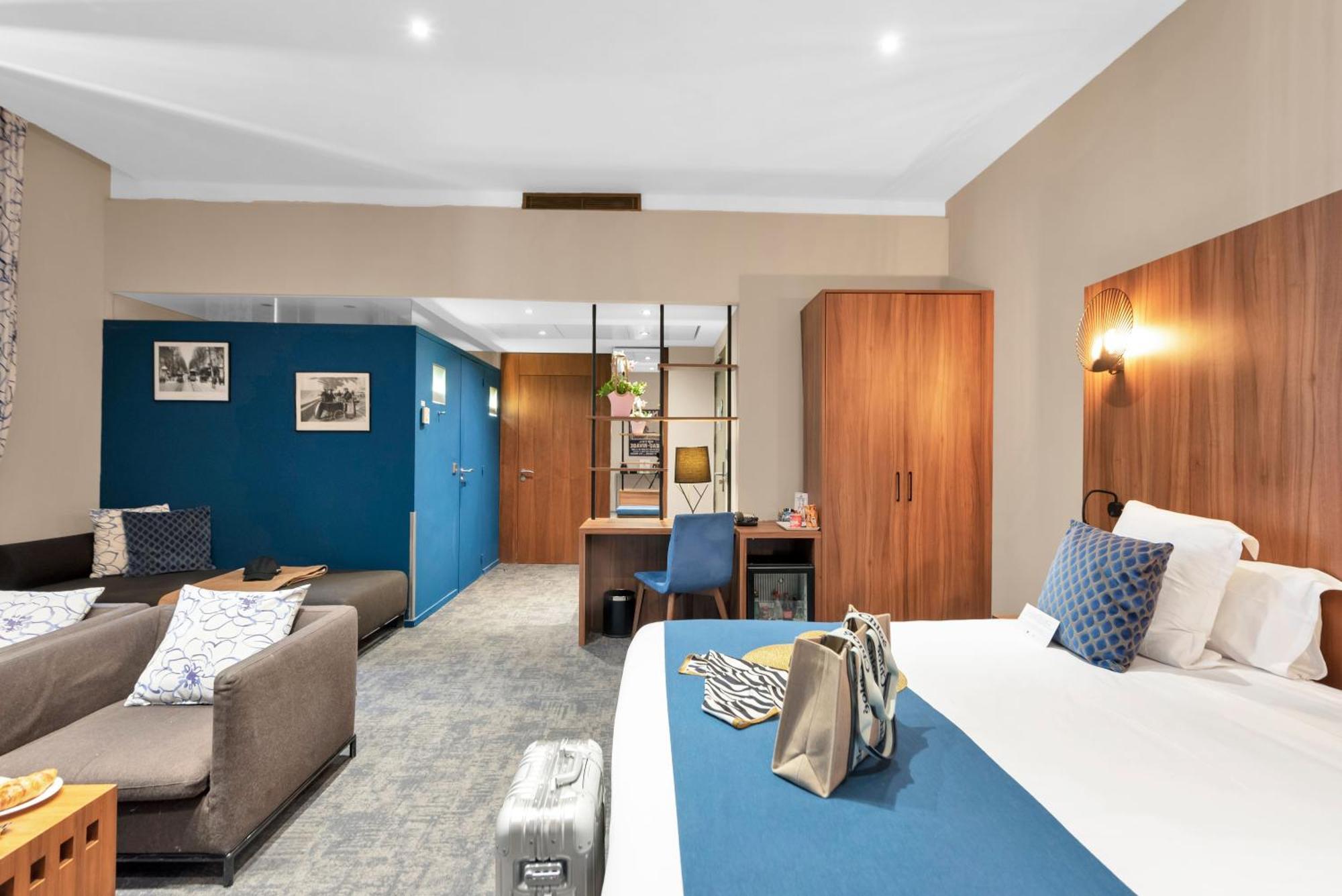 Hotel Beau Rivage Nice Bagian luar foto